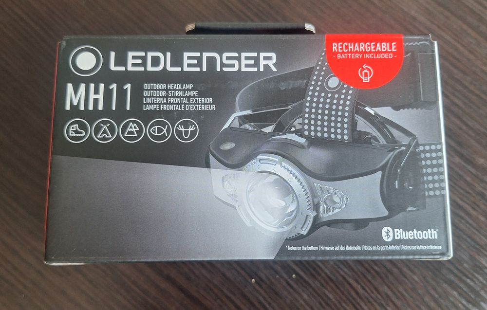 Latarka czołowa ledlenser mh11 RGB LED