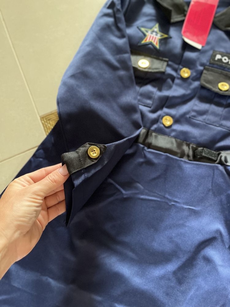 Stroj policjantki dla dziewczynki