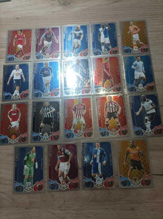 Topps English Premier League 2011 Match Attax Extra Rzadkie Specjalne