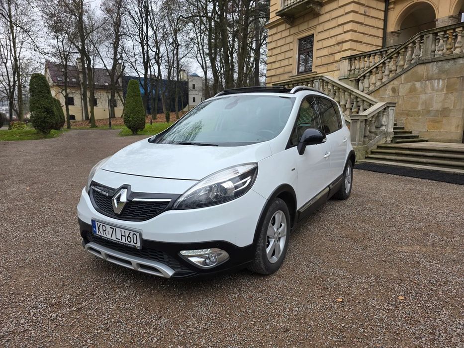 Renault Scenic SUPER stan, bogate wyposażenie, serwisowany, zadbany, panorama, hak