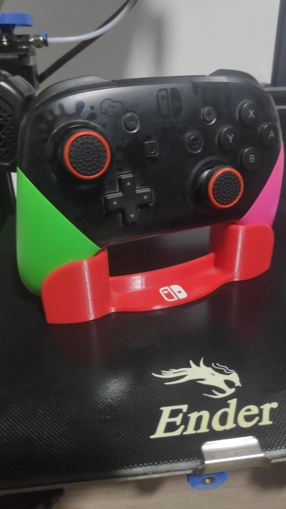 Suporte para comando Nintendo Switch impresso em 3D