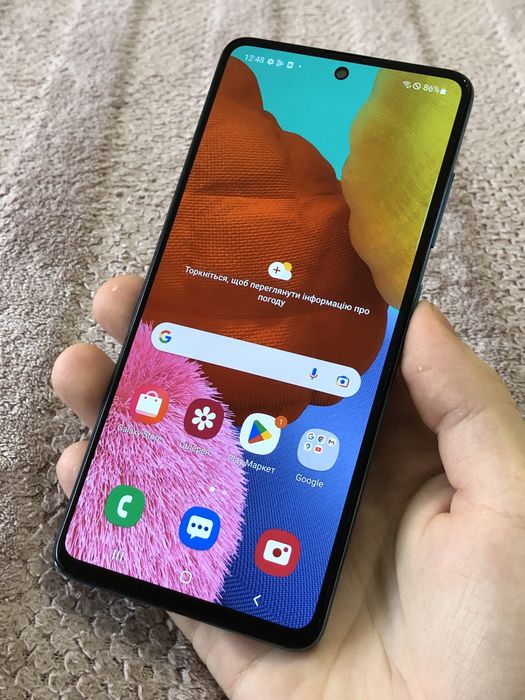 Телефон Samsung Galaxy A51 4/128gb  Android 12 NFC