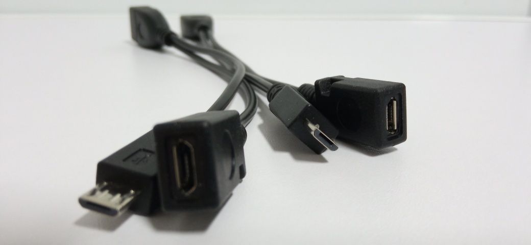 Adaptadores USB 2.0 para Mini USB ( macho + Fémea )