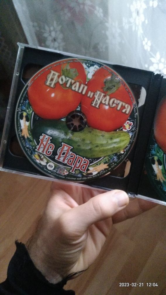 DVD/CD диск с клипами Насти Каменских