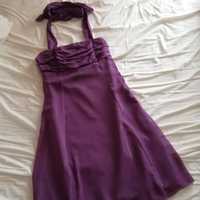 Vestido roxo de cerimónia