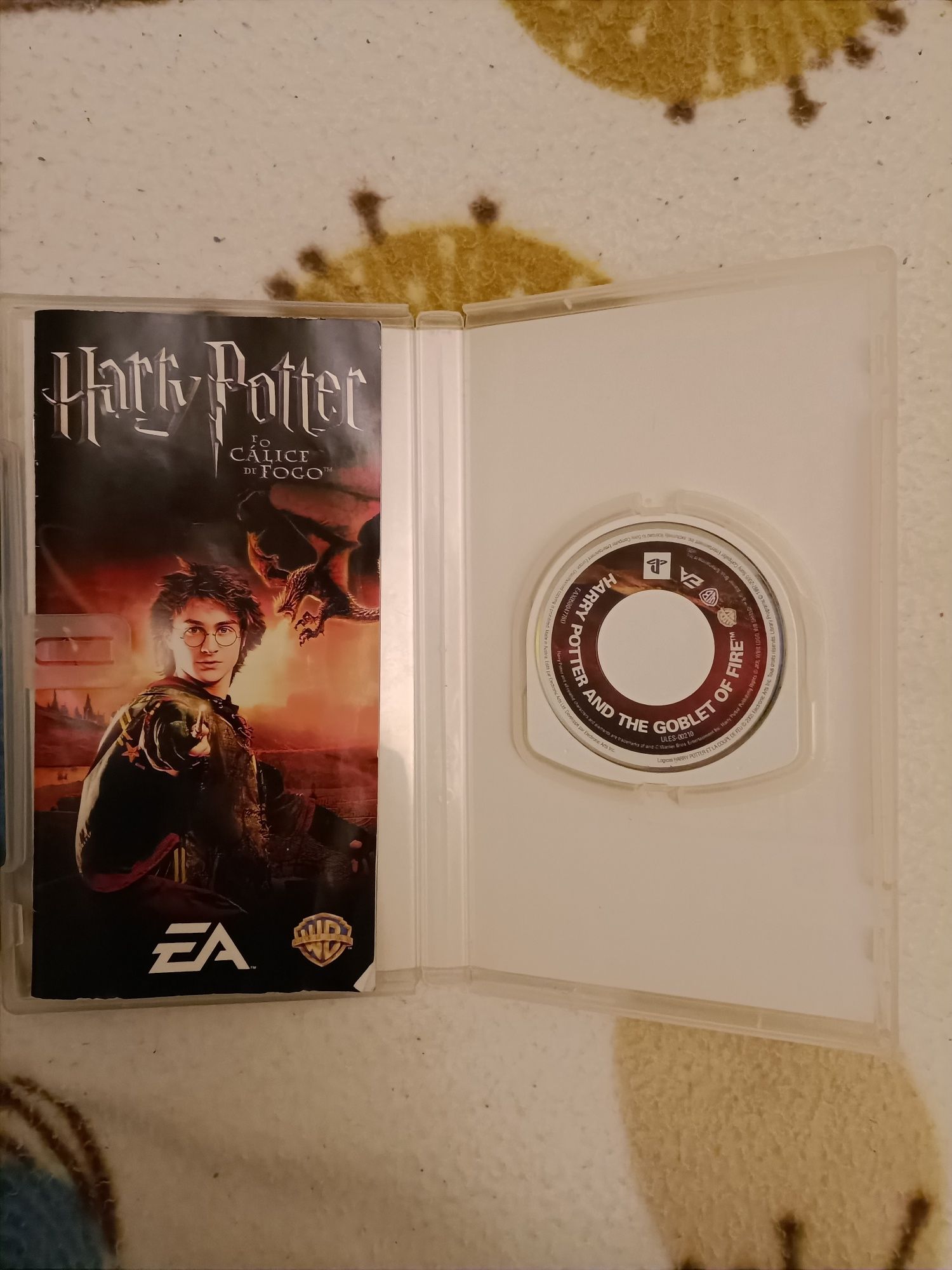 Jogo Harry Potter E O Cálice De Fogo PSP