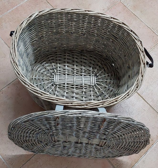 CESTA MULTIUSOS EM VERGA. Casa,Sala,Arrumação,Quintal,Quarto,Lenha.