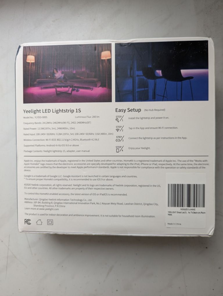 Світлодіодна стрічка 5м Yeelight LED Lightstrip Plus 1S