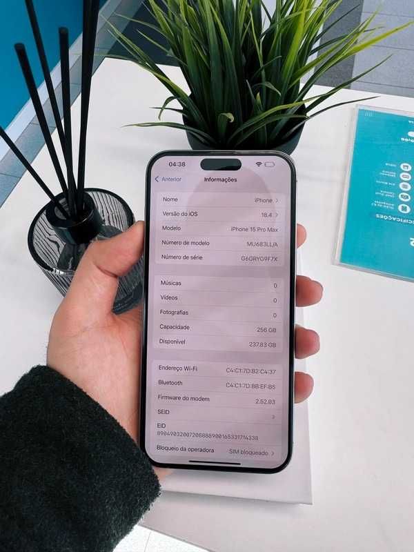 iPhone 15 Pro Max 256gb - Titanium Natural