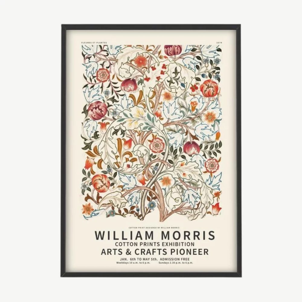Plakat Fleurs et Plantes / William Morris 50x70 cm