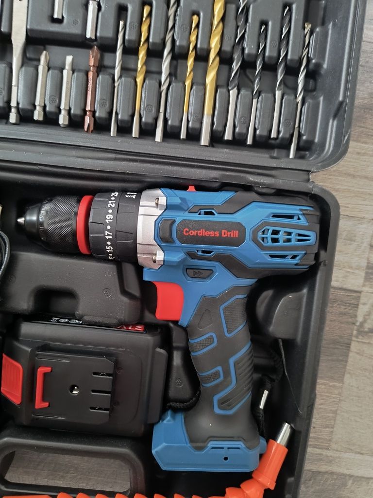 Wkrętarka 21V zestaw ! Cordless drill