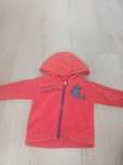 Bluza czerwona rozmiar 74 na zamek