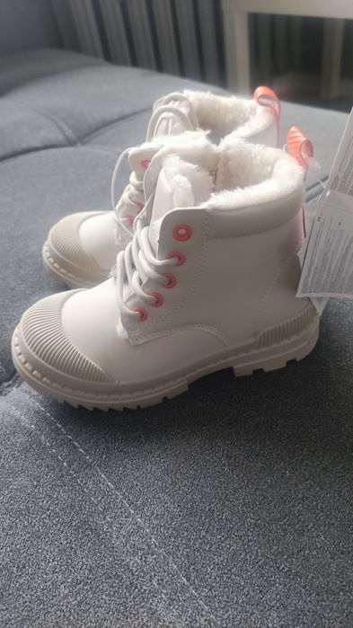 Nowe kultowe buty zimowe, trapery, botki - ocieplane - rozm. 27