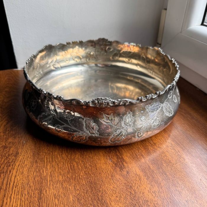 Owocarka/Patera Srebro p.800 Włochy pierwsza połowa XX wieku