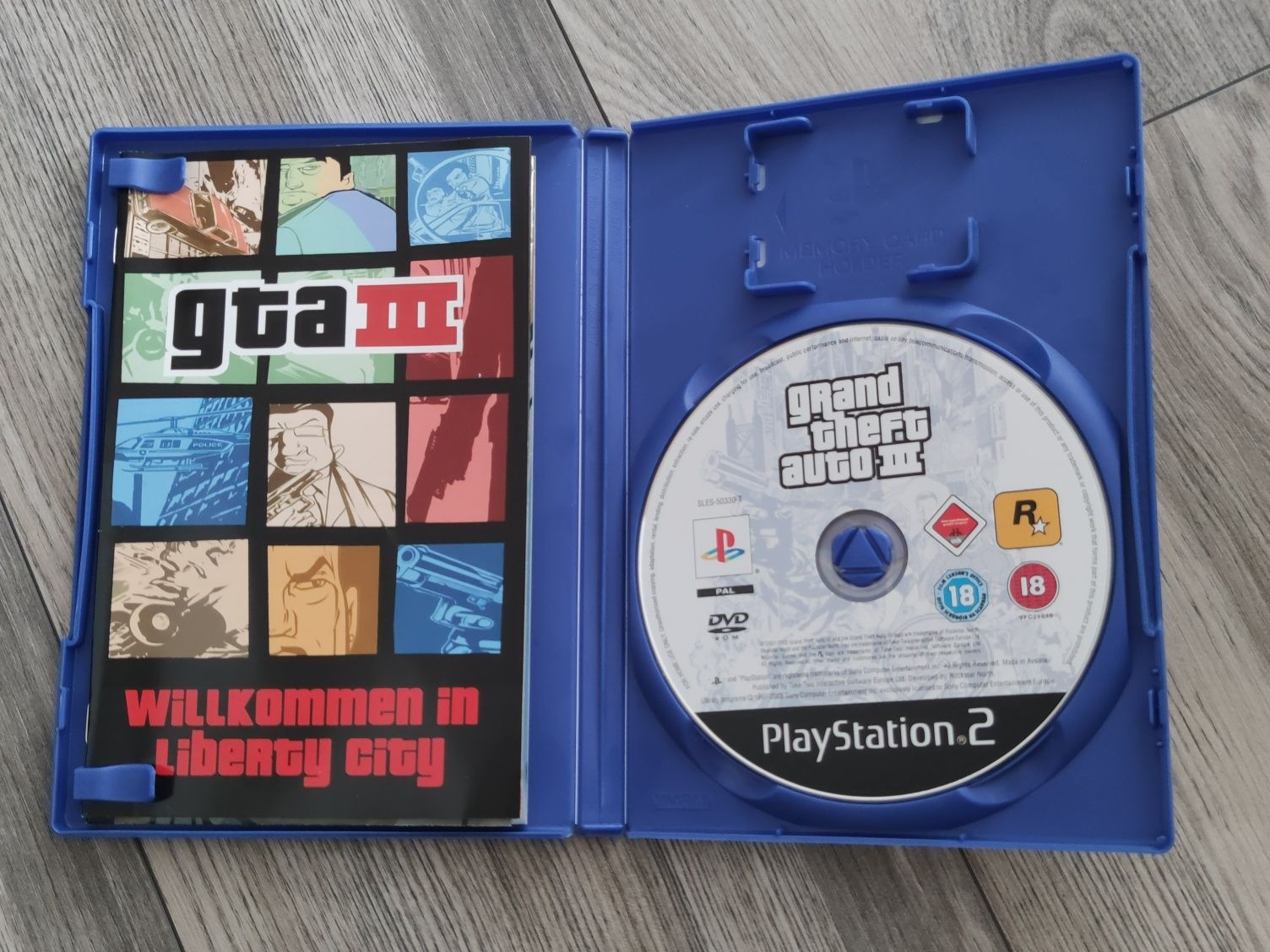 GTA III Grand theft auto III na PS2 gra na konsolę double pack