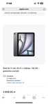 iPad Air 11″ (M3, 2025) – 128 GB, Space Grau wifi e sim  5G