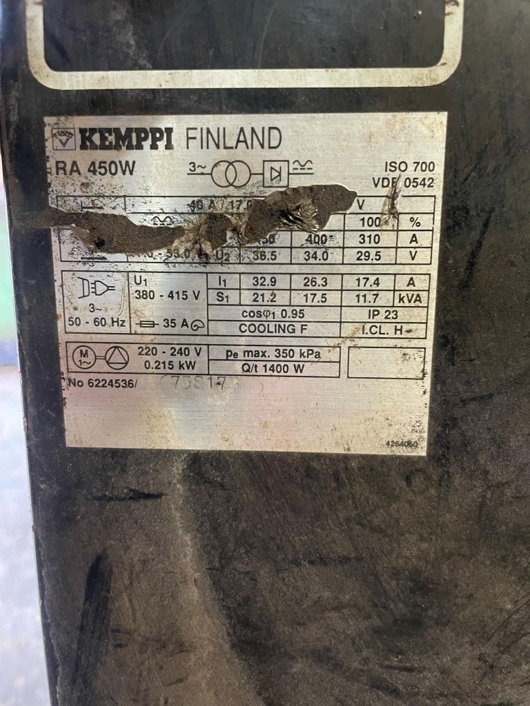 Spawarka Kemppi RA450W