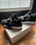 Jordan Air Jordan 4 Retro "Czarny Grzmot Nowość ；R.45