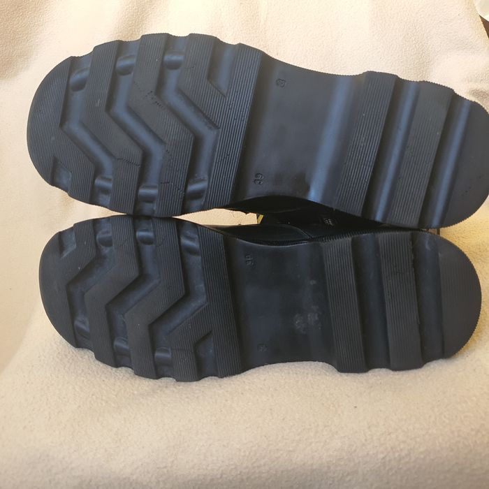 Зимние ботинки кожанные на натуральном меху