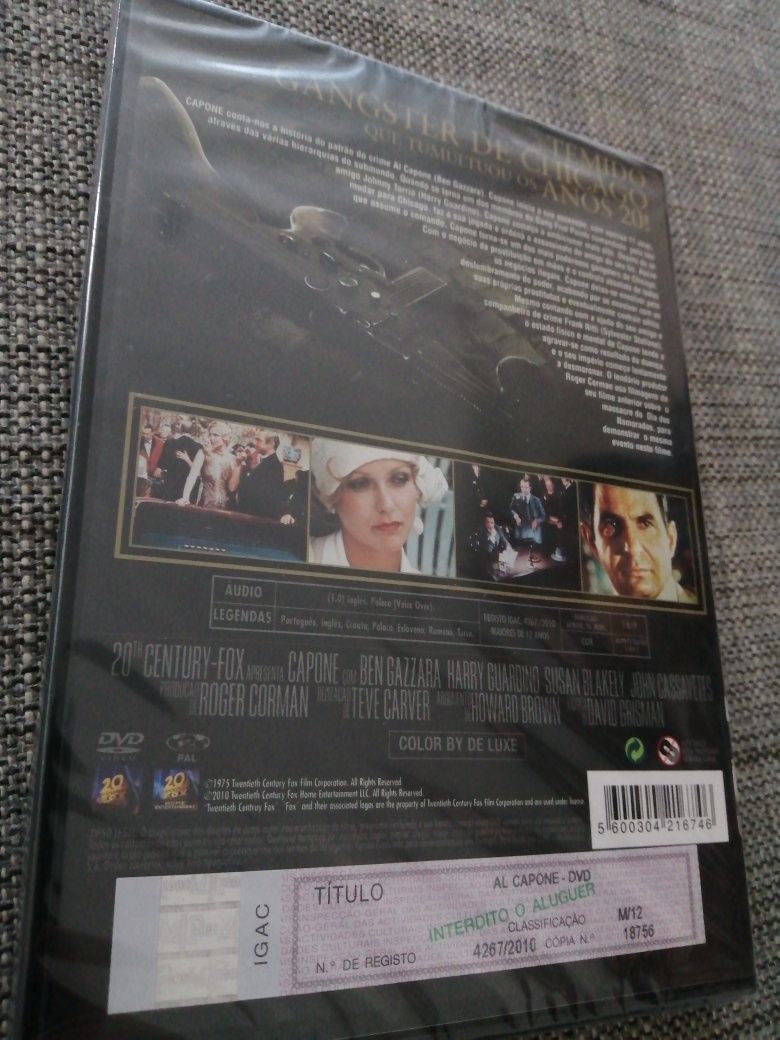 DVD original novo ainda embalado AL CAPONE
