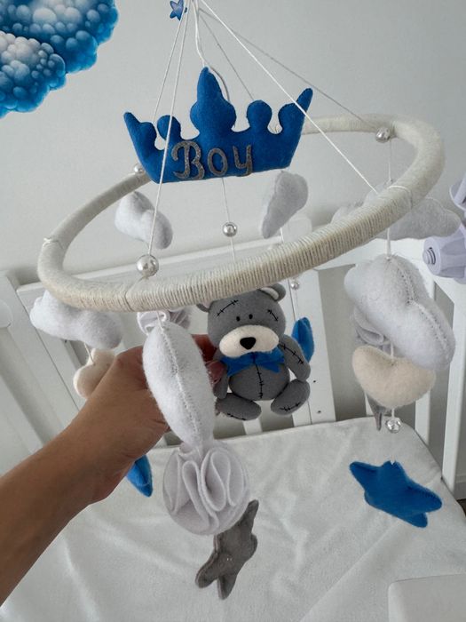 Мобіль дитячий Тедді ведмедик