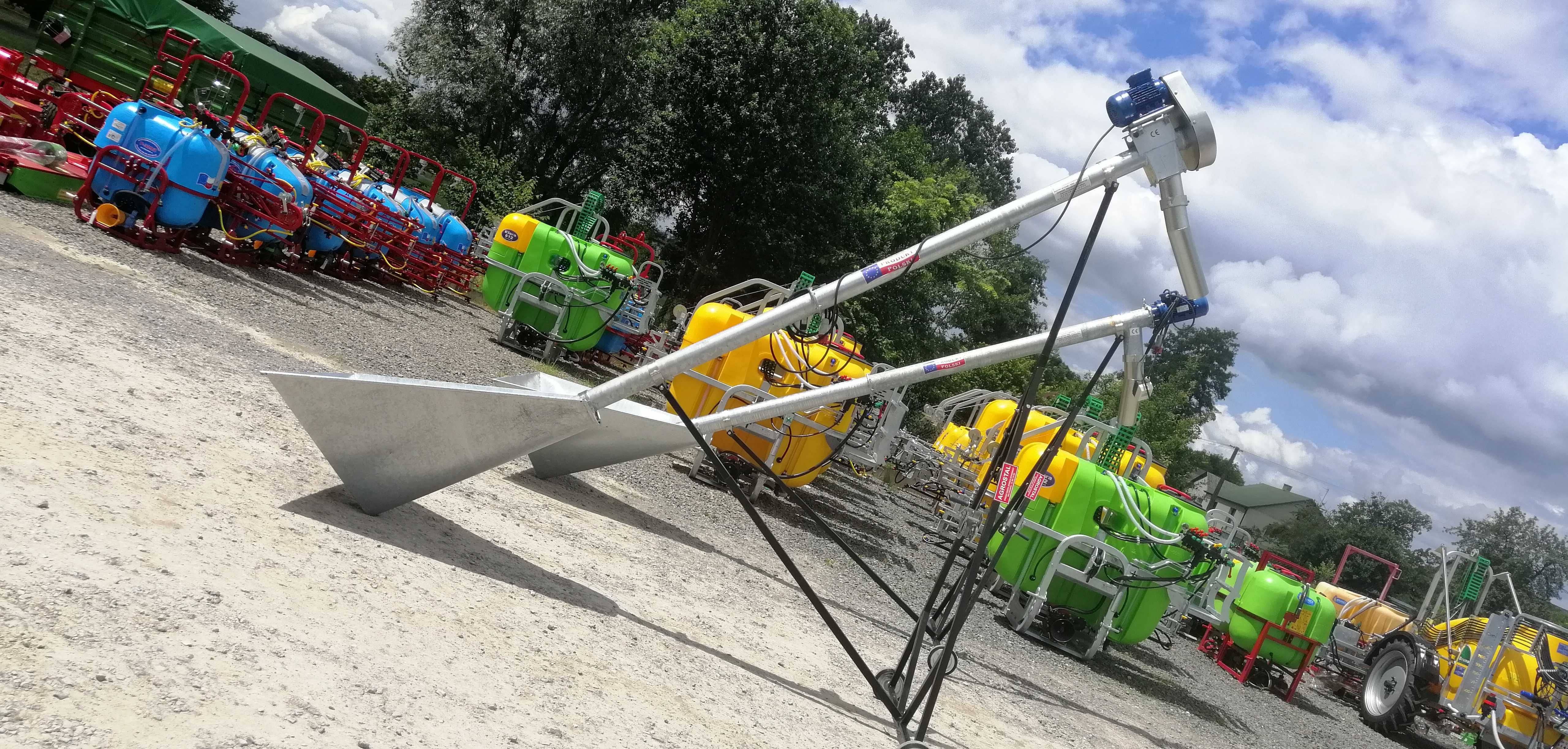 żmijka do zboża podajnik ślimakowy na pasek , przekładni AGROSTAL
