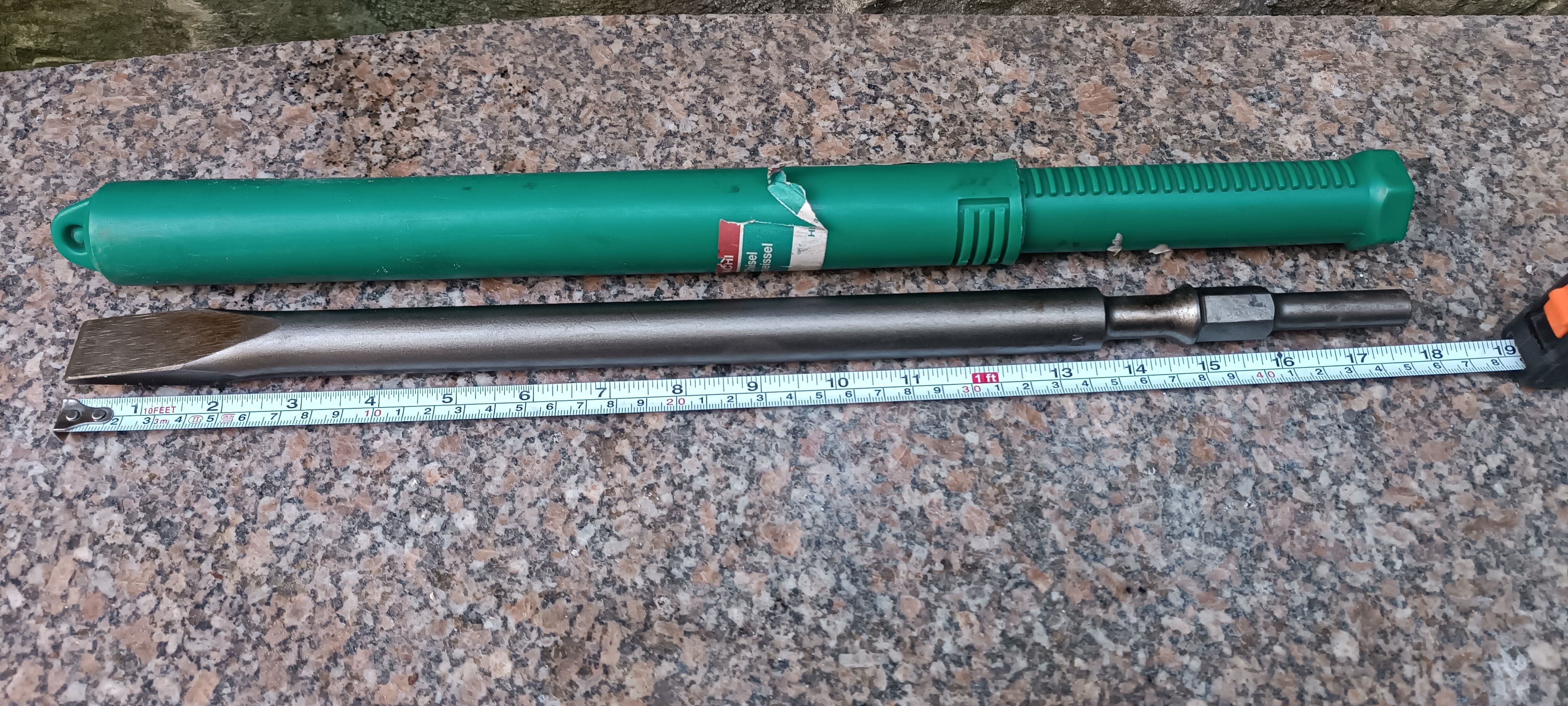 Hitachi, brocas, ponteiros e cinzéis
