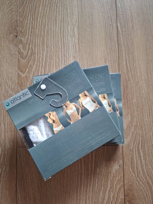 3x Majtki, bokserki damskie Atlantic, rozmiar M