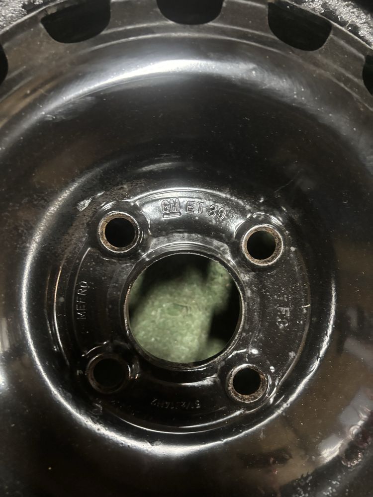 4x100 opel 5,5J14 ET39 56,6 felgi stalowe corsa astra