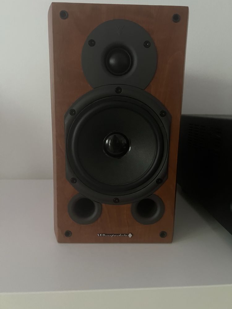 Amplituner denon + glośniki wharfedale