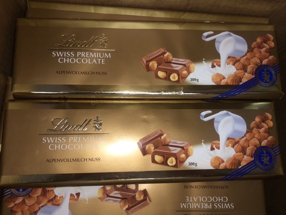 Lindt -Швейцарський шоколад 300ги