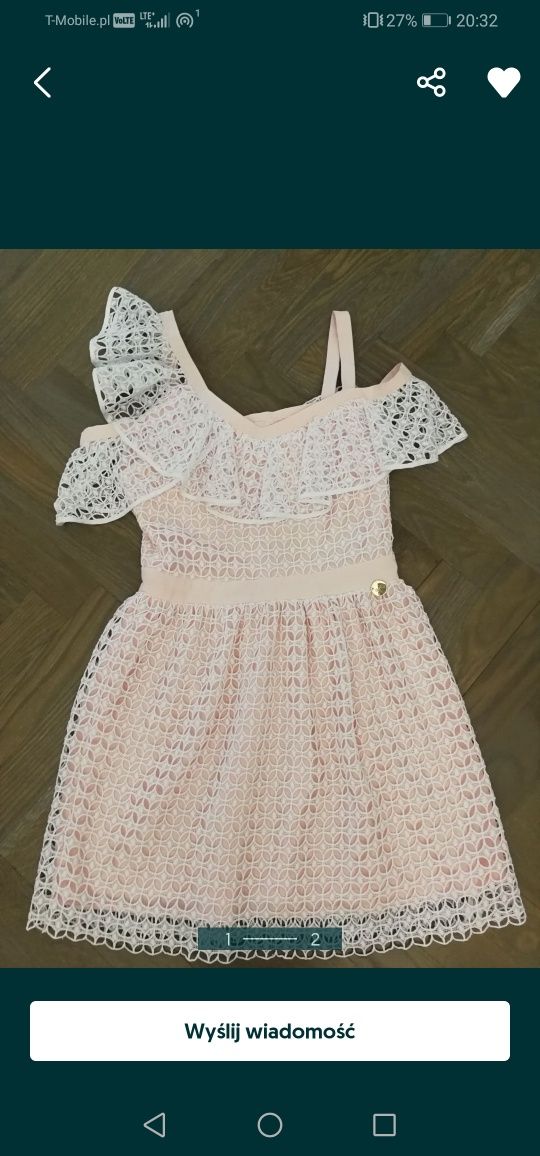 Sukienka ażurowa Bella Donna