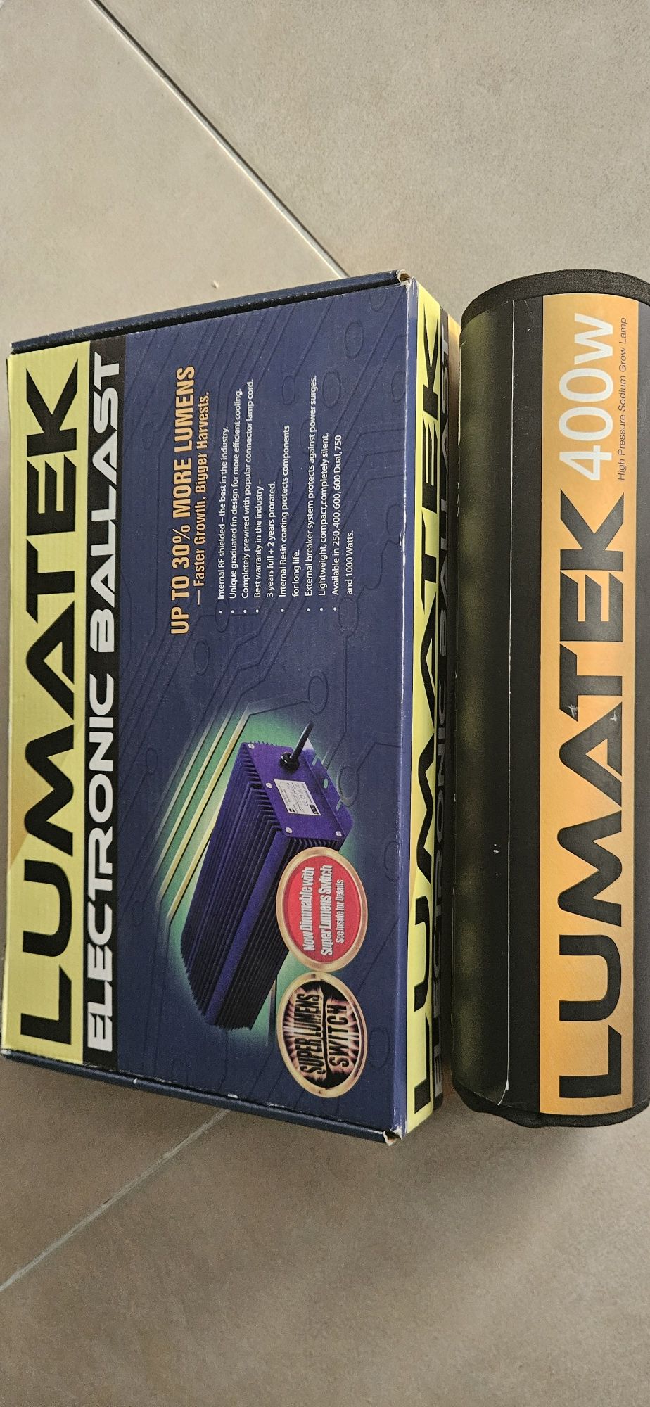 Lumatek 400W zasilacz lamp sodowych HPS