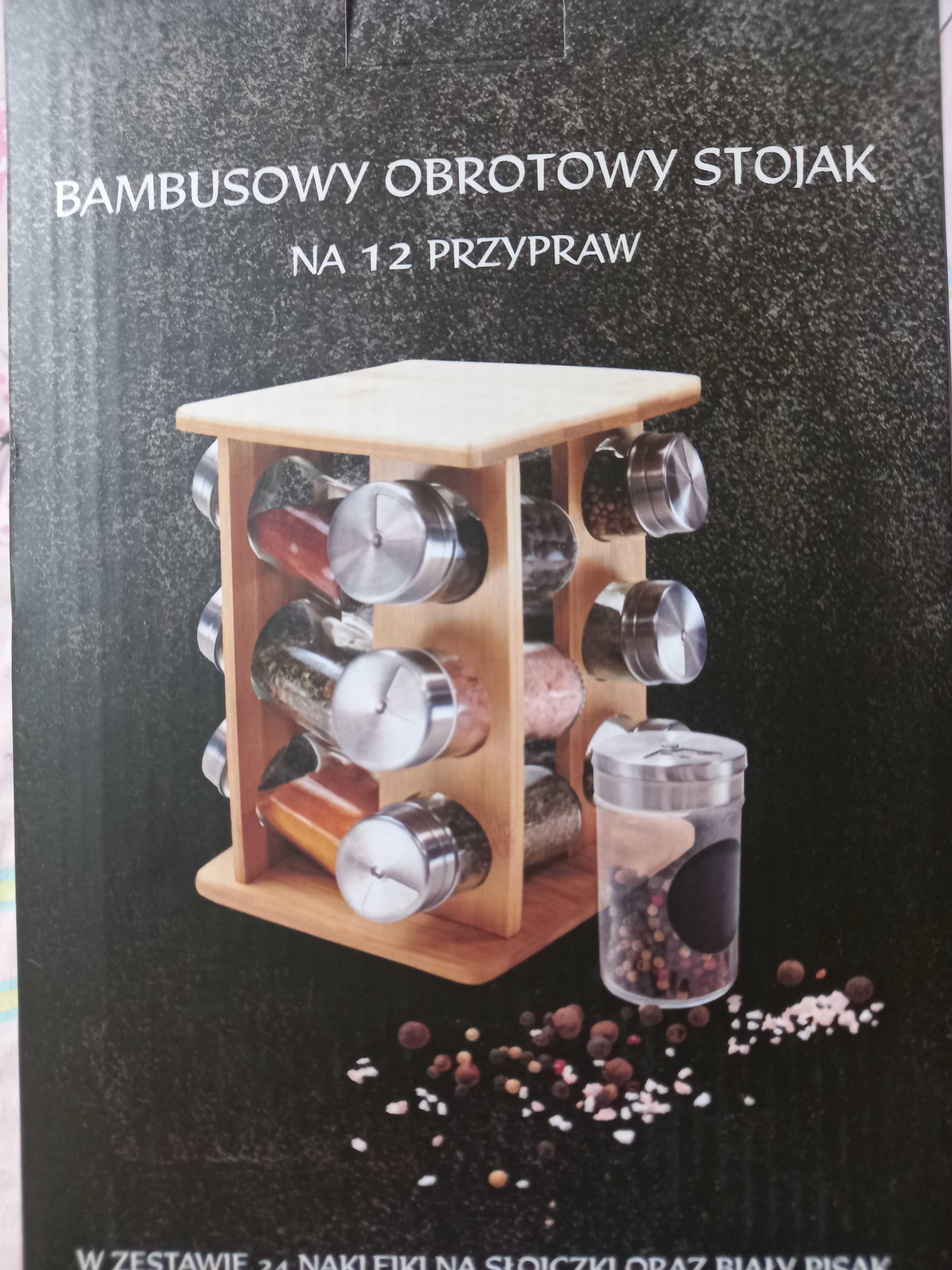 Zestaw do przypraw kuchennych,solniczki itd.