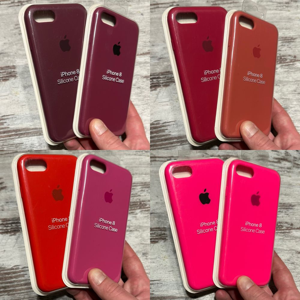 Чехол Айфон 8 silicon case iPhone 8 силиконовый чехол для айфон 70шт