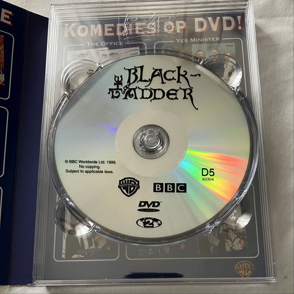 The Complete Black Adder BBC DVDs