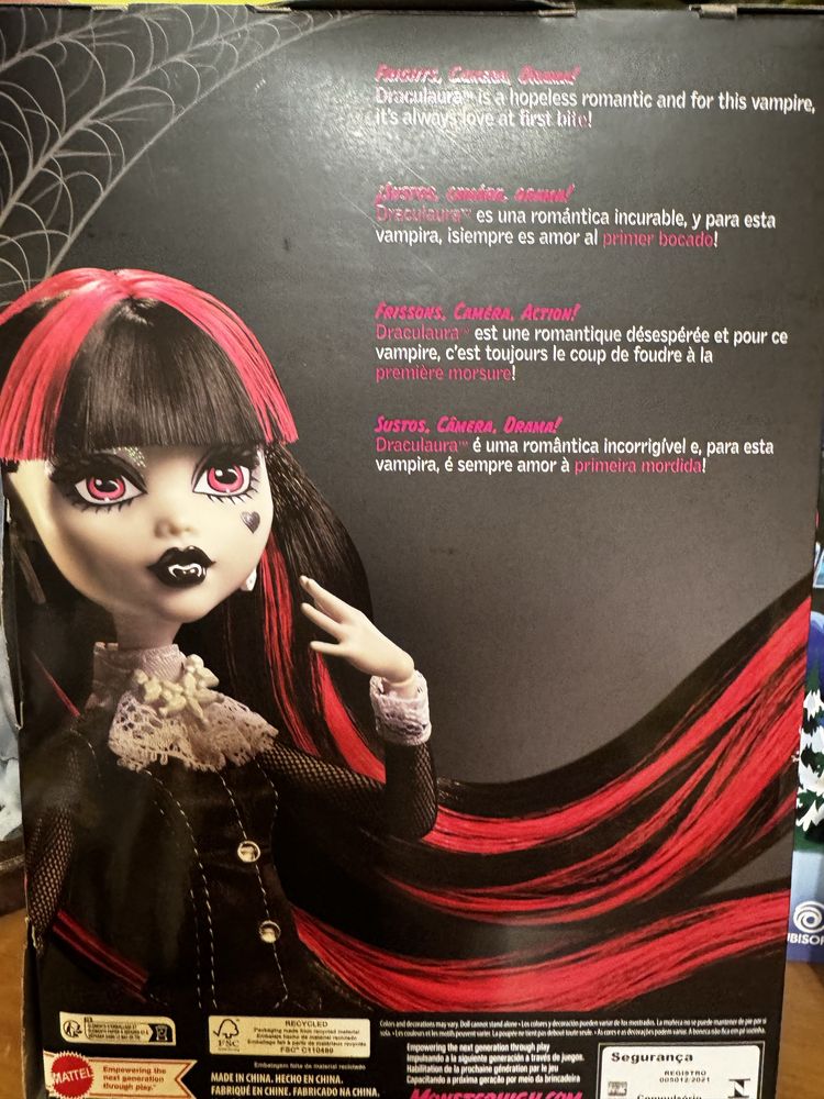 Monster high Draculaura reel drama