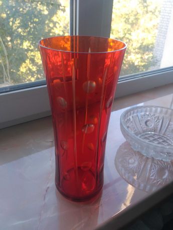 Продается керамическая стеклянная ваза керамика