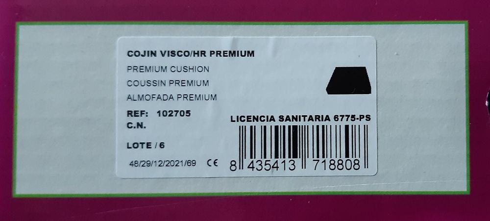 Almofada antiescaras