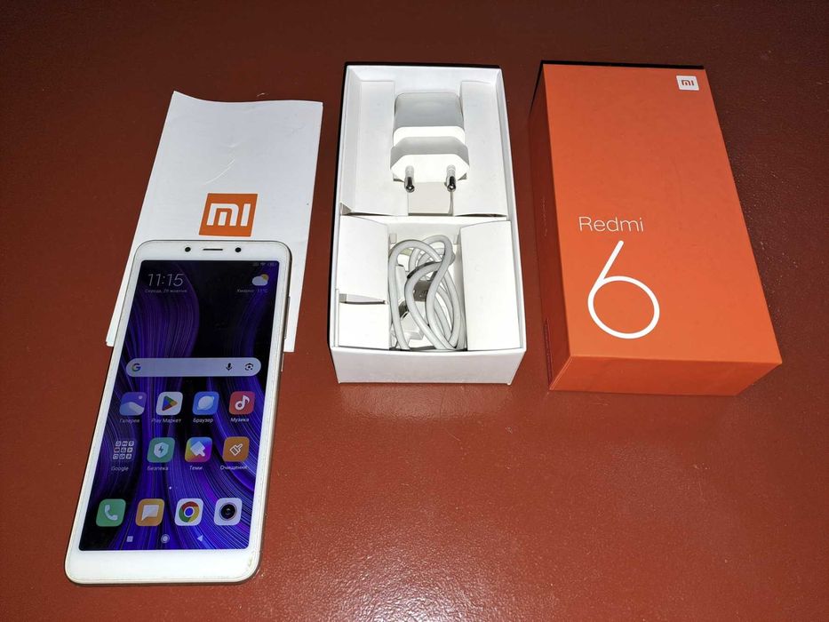 Xiaomi Redmi 6 продам смартфон 5.45", білий