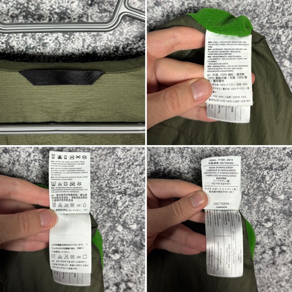 Чоловіча куртка Arcteryx Hoody Atom Оригінал Ідеальний Стан Розмір S