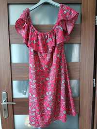 Sukienka hiszpanka wzorzysta  rozmiar 44