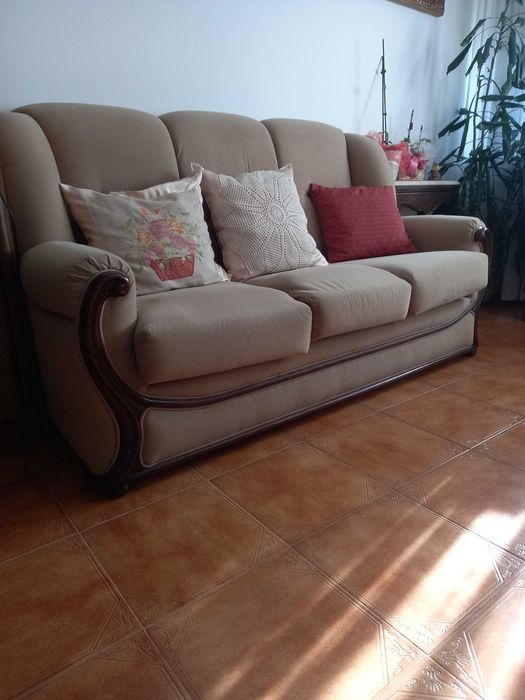 Terno de sofás retro