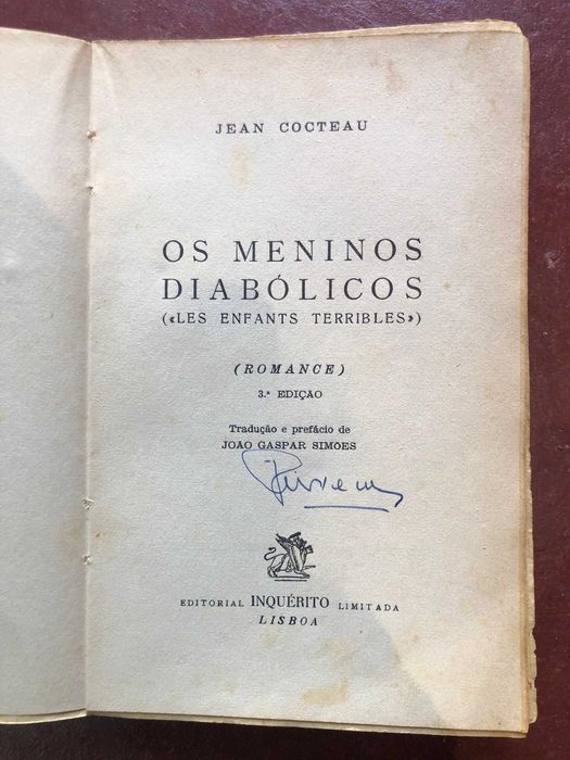 Os Meninos  Diabólicos - Jean Cocteau - 1942