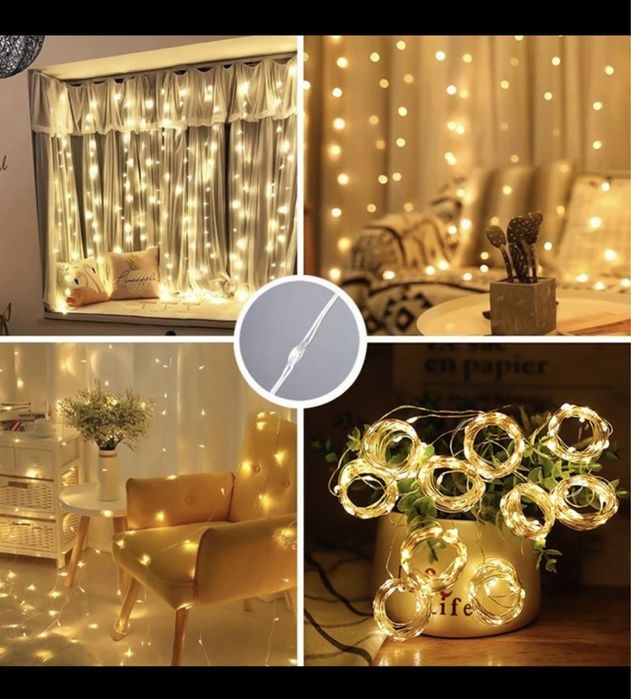 Розпродаж - Акція!!! Гірлянда штора