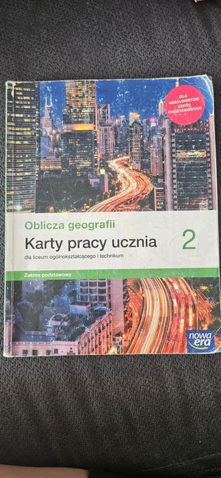 Karty pracy ucznia oblicza geografii 2
