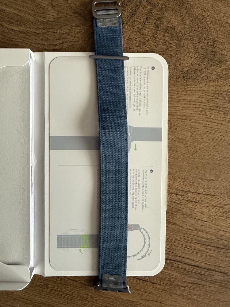 Blue Alpine Loop L Apple Watch Ultra 49mm