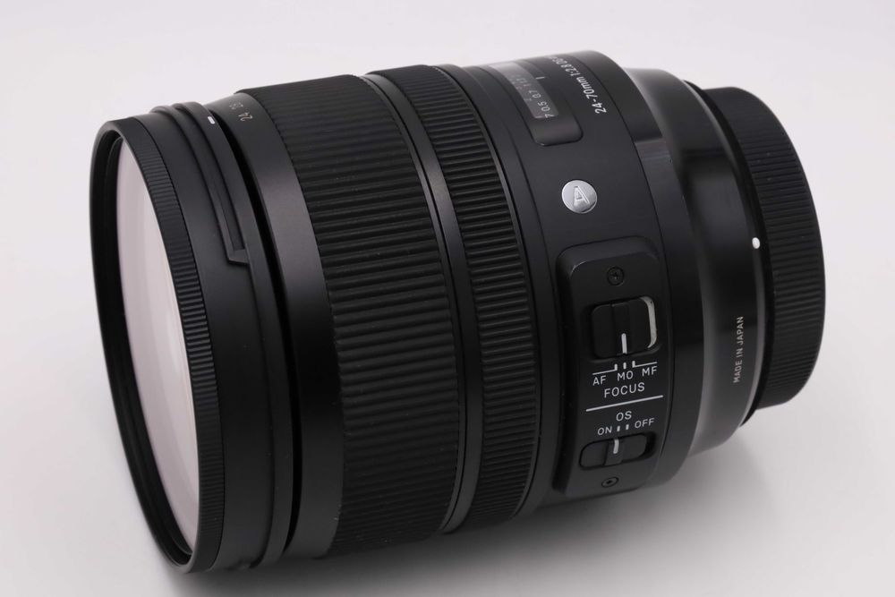 Sigma Art 24-70 mm F 2,8 DG HSM zadbany obiektyw do Canon w idealnym s
