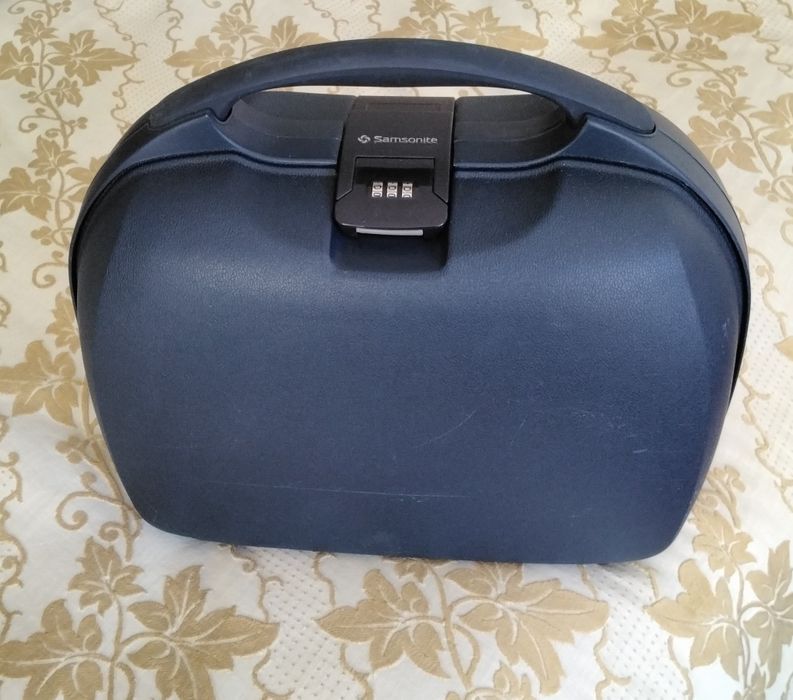 Vanity Case (Necessaire de viagem) azul da Samsonite