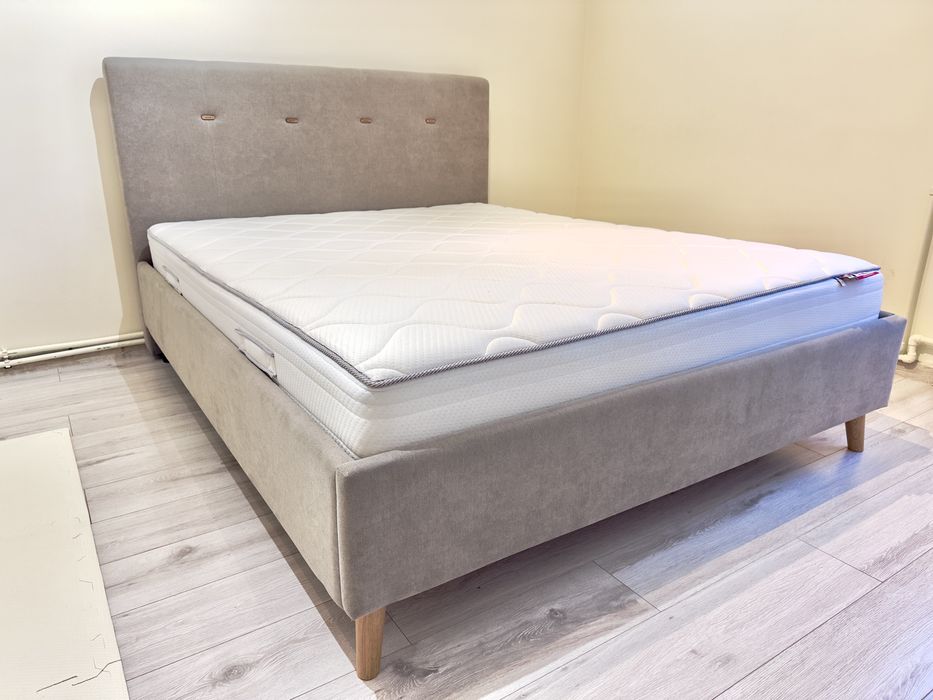 Łóżko Sambella i materac PanMaterac 160x200